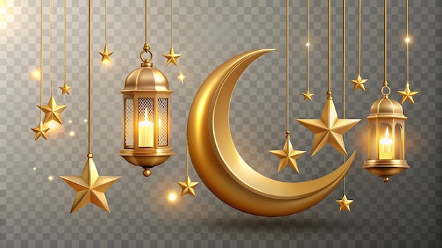 decoración de lujo y elegante para ramadán kareem