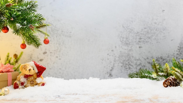 Decoración navideña en casa. Celebración de Navidad y año nuevo en vacaciones de invierno.