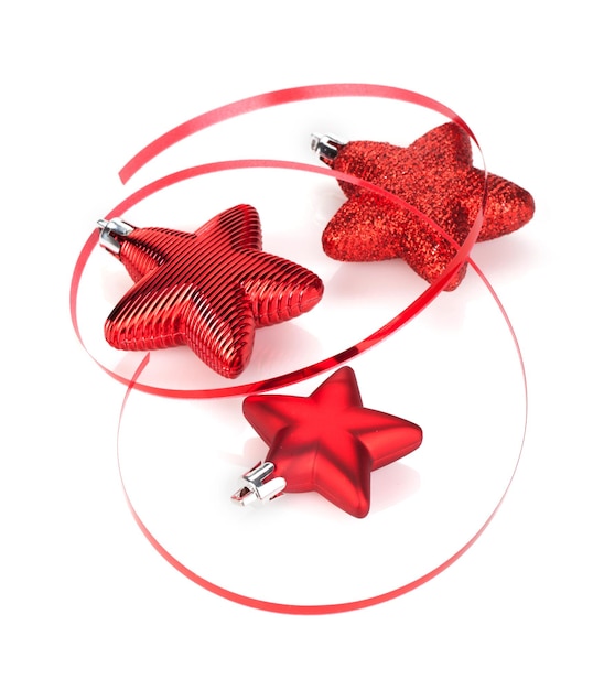 Foto decoración navideña en forma de estrella