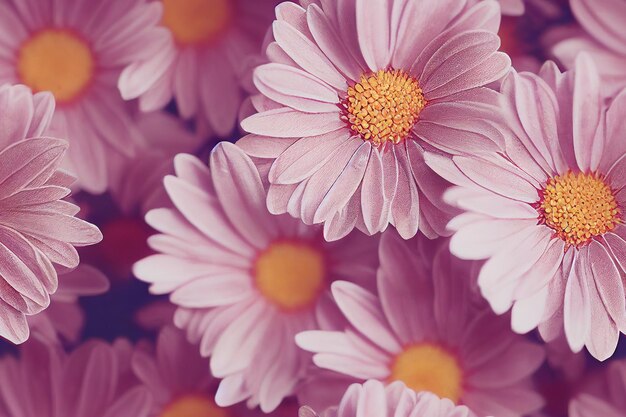 Decoración de patrones sin fisuras de fondo de flores