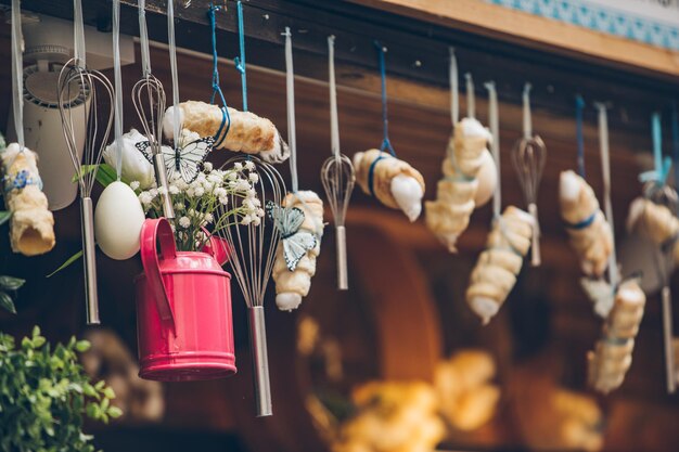 Decoración de la tienda de panadería Trdlo