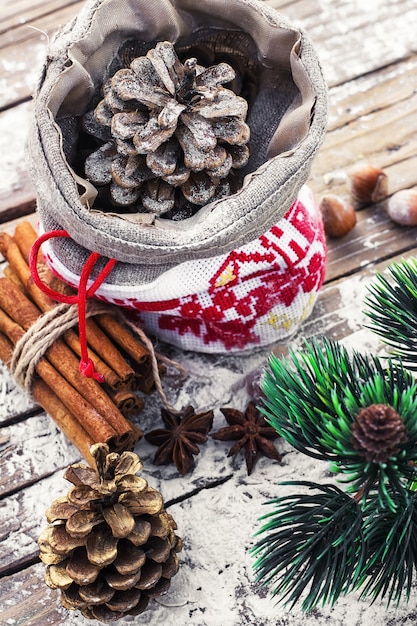 Decoración para vacaciones navideñas.