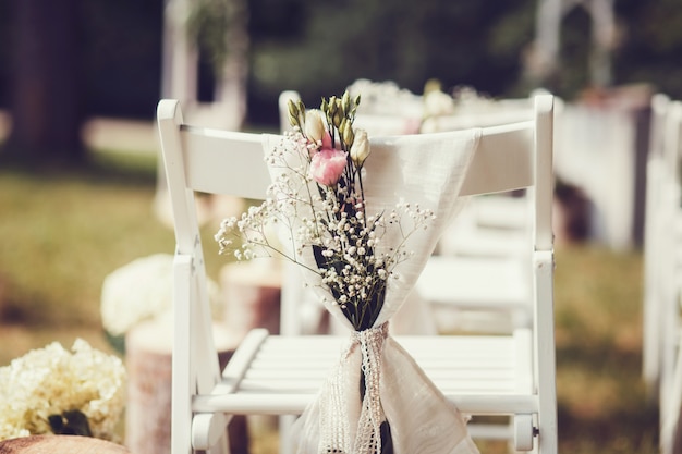 Decoraciones de la boda de la vendimia