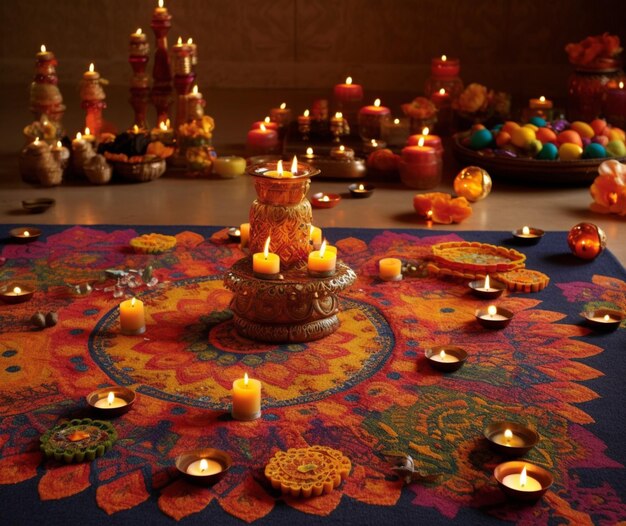 Decoraciones de Diwali