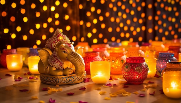 decoraciones de diwali