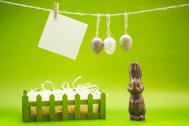 Foto decoraciones de huevos de pascua