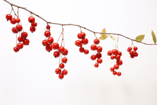 decorações de ano novo chinês penduradas em galhos