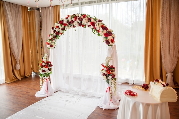 Decorações de casamento.