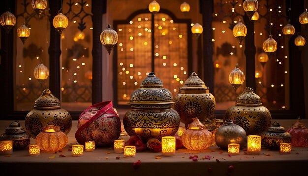 Decorações de Diwali