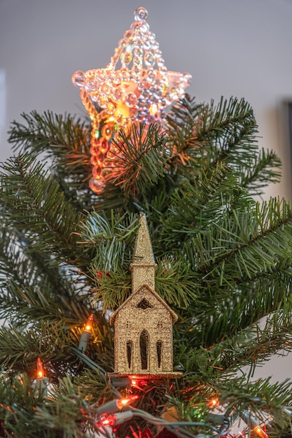 Foto decorações de natal para a temporada de festas