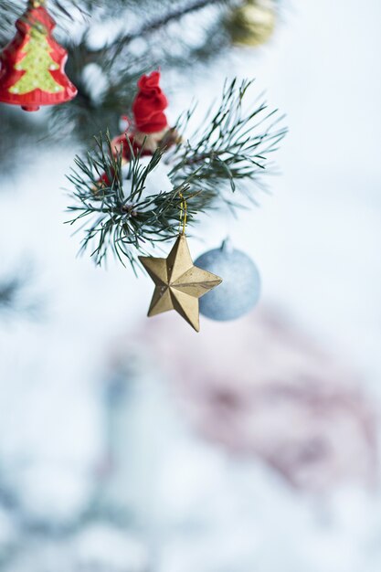 Foto decorações de natal.