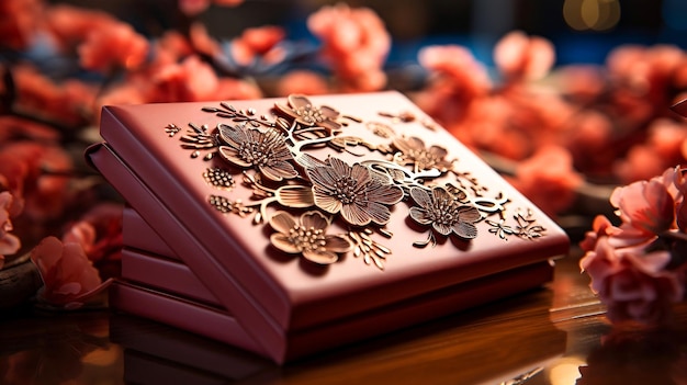Decorações de pacotes vermelhos de ano novo chinês com espaço personalizável para desejos de ano novo chinês