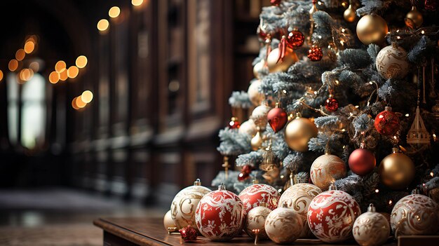 Foto decorações e ornamentos de natal