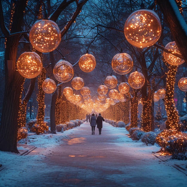 Decorações festivas