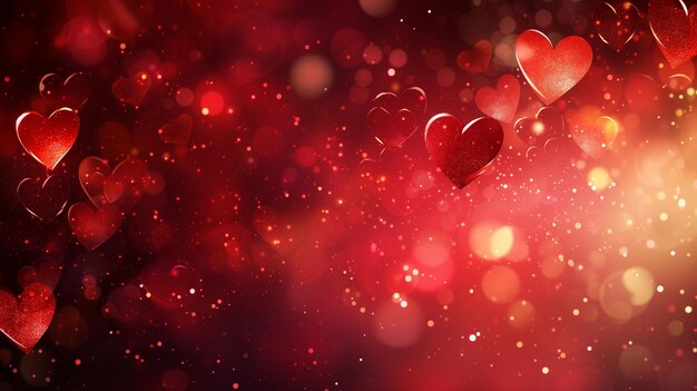 Decorativo en forma de corazón abstracto para la celebración del día de San Valentín.