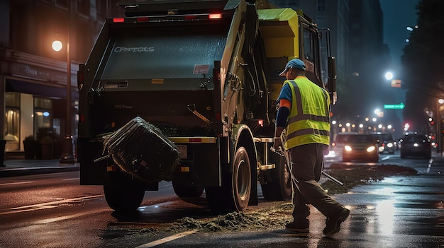 La dedicación de los trabajadores de los camiones recolectores de basura