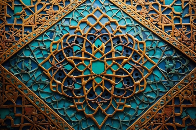 Default_Islamic_Art_Patterns_Closeup_shots_of_intricate_Islami_2 1jpg