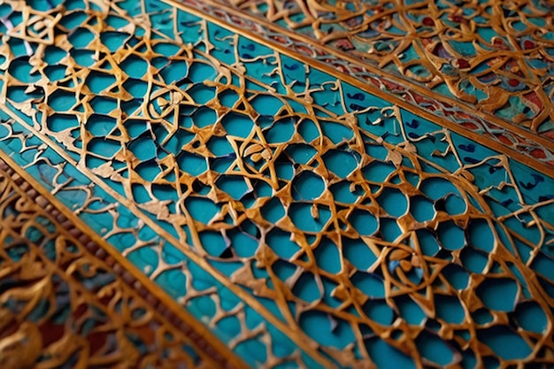 Default_Islamic_Art_Patterns_Closeup_shots_of_intricate_Islami_3 4jpg
