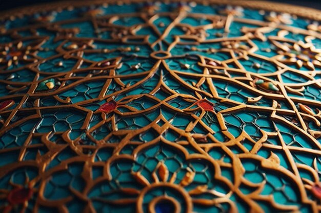 Default_Islamic_Art_Patterns_Closeup_shots_of_intricate_Islami_4 2jpg