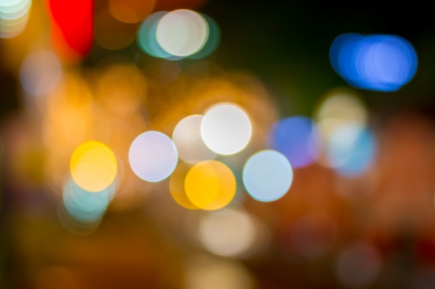 Defocus von hellem bokeh Hintergrund