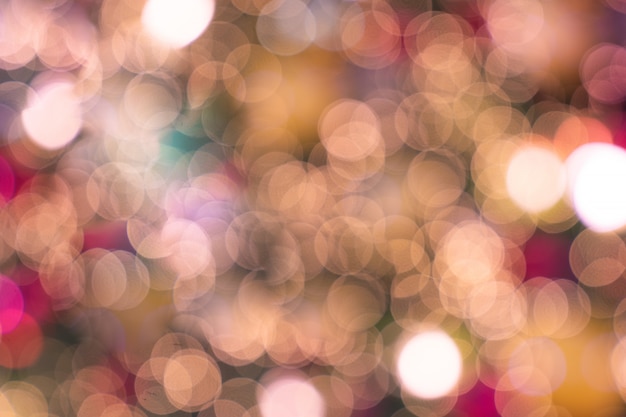 Defocused bokeh lujo navidad suave rosa luz