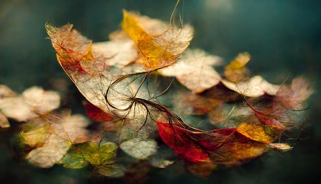 deja un torbellino en la hermosa fotografía del parque de octubre