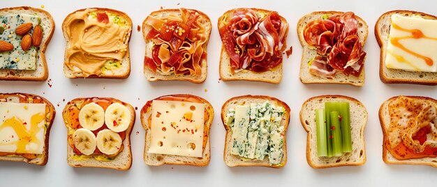 Dekadente Toast-Kreationen ein gastronomisches Abenteuer in jedem Bissen