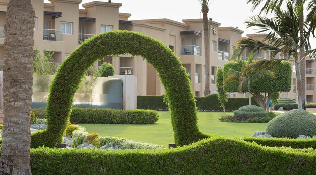 Foto dekorationen in einem sommerresorthotel