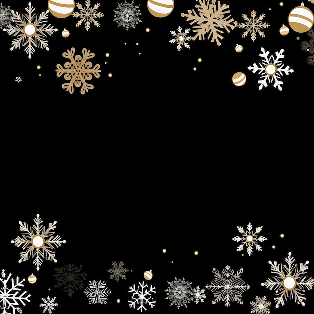 Dekorationskarte Weihnachtsszene mit Leerraum für Ihren Nachrichtentext