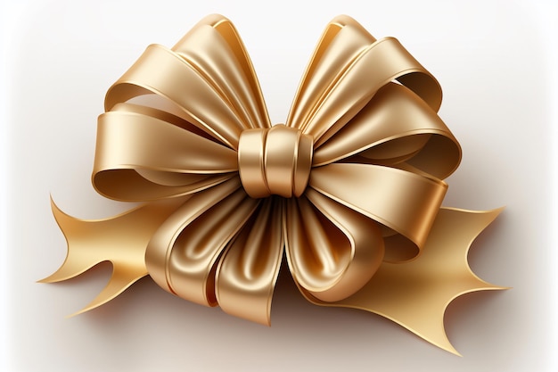Dekorative Schleife als Geschenk zum Geburtstag zu Weihnachten oder dekorativ für Dokumente