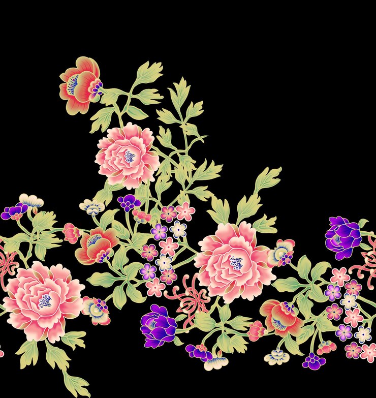 Dekoratives elegantes Luxusdesign nahtloses Vintage-Muster Paisley-Muster nahtloser Rand mit dekorativen ethnischen Elementen Marokkanischer Stil