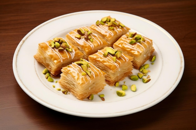 Delectable Delight Baklava IA generativa