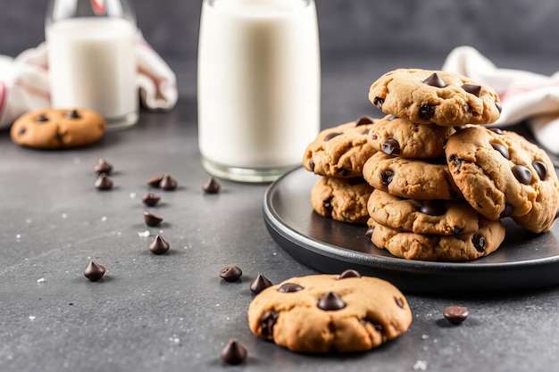 El deleite de las galletas de chocolate