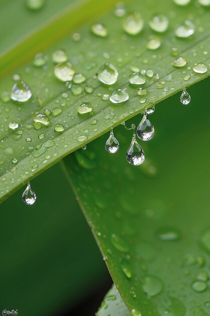 El deleite de las gotas de rocío