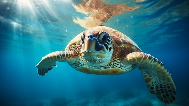 Foto delfín nariz de botella común bajo el agua en el mar rojo hurghada egipto