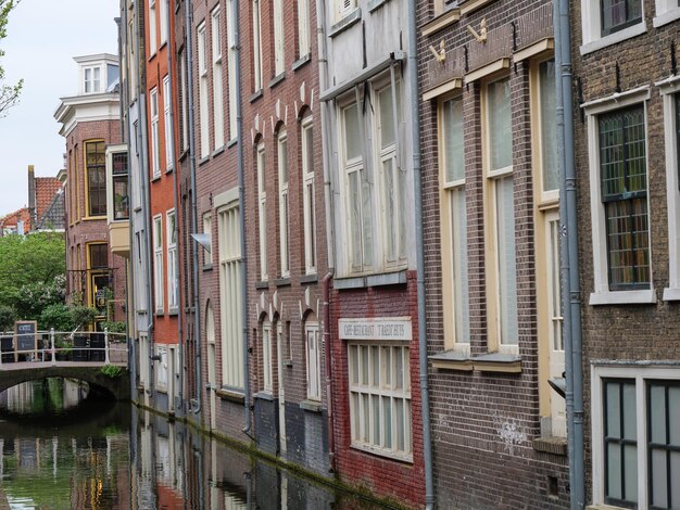 Foto delft, na holanda