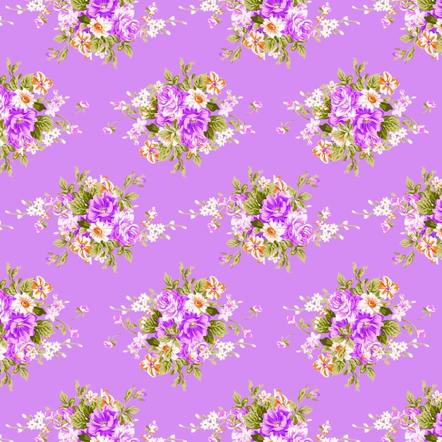 delicado fondo de estampado floral púrpura y rosa para la invitación de boda y baby shower de niña, bebé