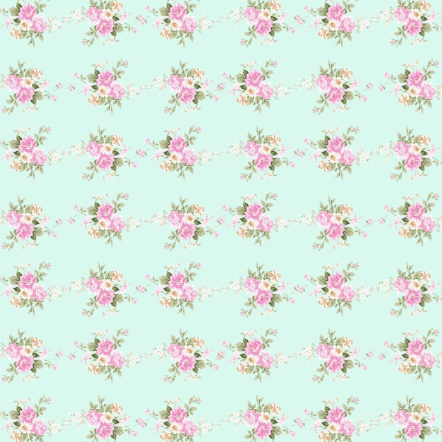 delicado fundo de impressão floral azul e rosa para casamento de menina e convite de chá de bebê, bebê