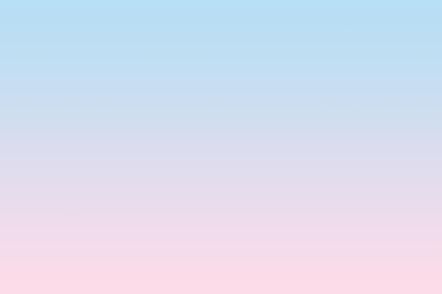Delicado gradiente pastel rosa e fundo azul para o seu design