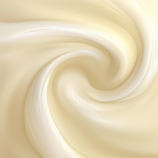 Delicado remolino de mayonesa de fondo renderizado en 3D