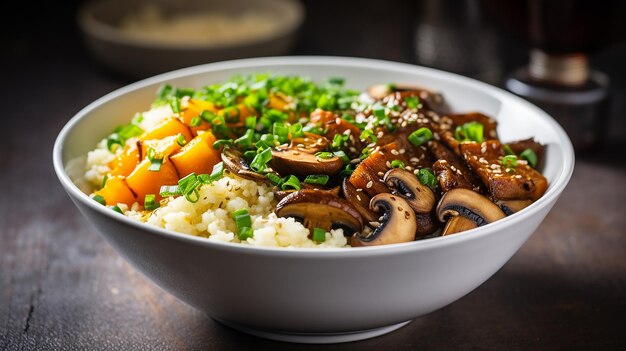 Delicia de arroz con coliflor