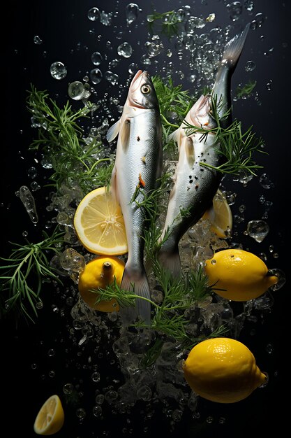 Foto delícias culinárias cativantes alimentos flutuantes fundo branco isolado e ingredientes irresistíveis