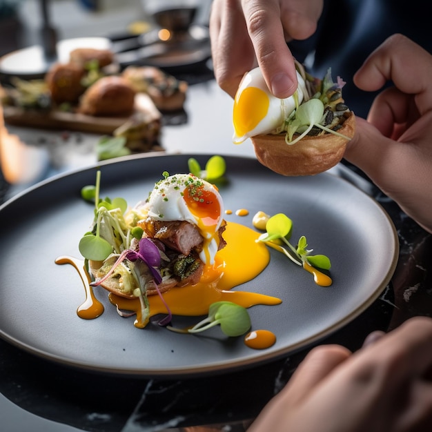 Delicias culinarias Fotografía de comida