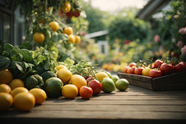 Delicias frescas del jardín