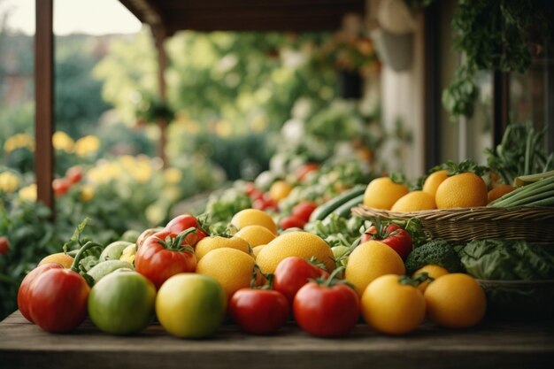 Delicias frescas del jardín