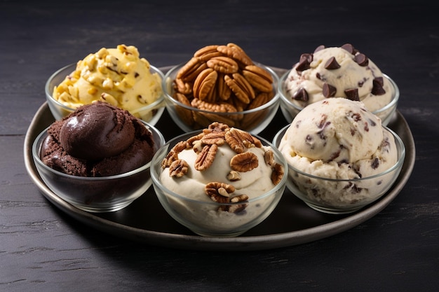 Delicias de helado gourmet