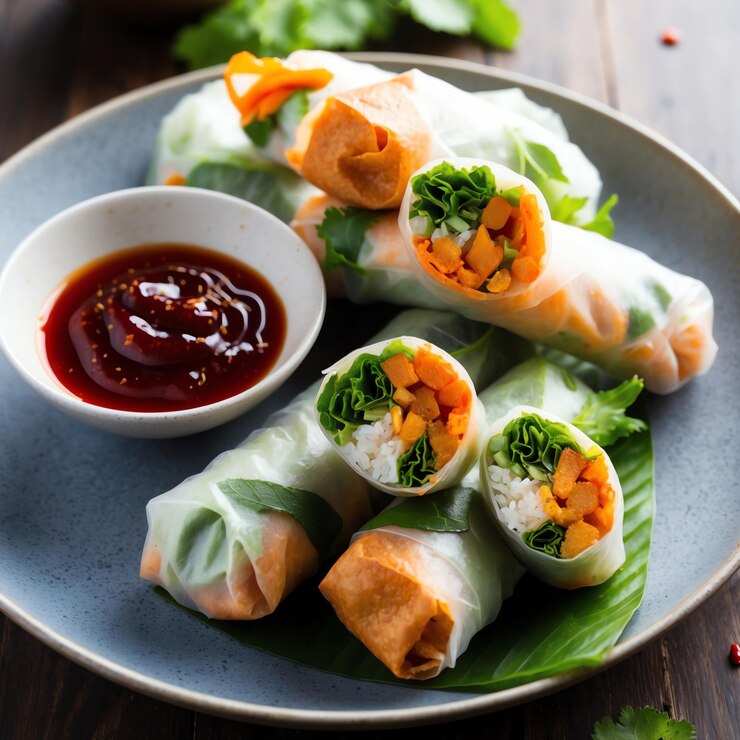 Deliciosa comida tailandesa para la inspiración culinaria