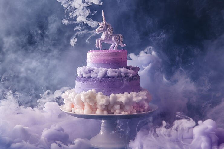 Deliciosa decoración de pastel de cumpleaños