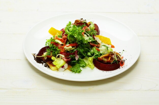 Deliciosa ensalada de vegetales