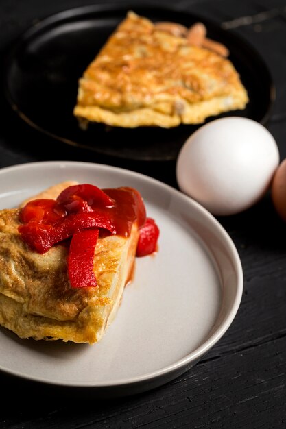 Deliciosa omelete de batata